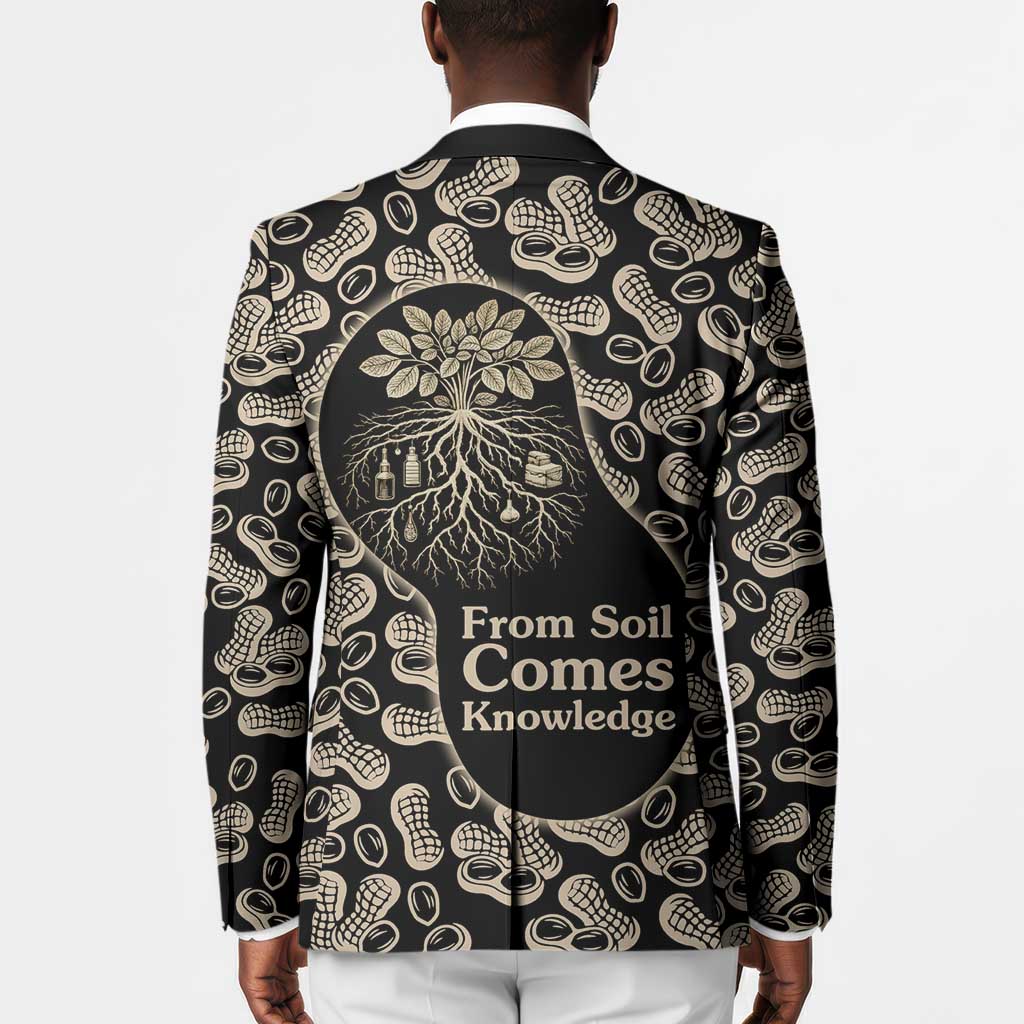 George Washington Carver Blazer Peanut From Soil Comes Knowledge Quote and Agricultural Roots - African Pride