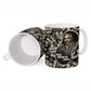 George Washington Carver Ceramic Mug Peanut From Soil Comes Knowledge Quote and Agricultural Roots - African Pride
