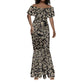 George Washington Carver Mermaid Dress Peanut From Soil Comes Knowledge Quote and Agricultural Roots - African Pride