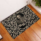 George Washington Carver Rubber Doormat Peanut From Soil Comes Knowledge Quote and Agricultural Roots - African Pride