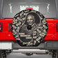 George Washington Carver Spare Tire Cover Peanut From Soil Comes Knowledge Quote and Agricultural Roots - African Pride