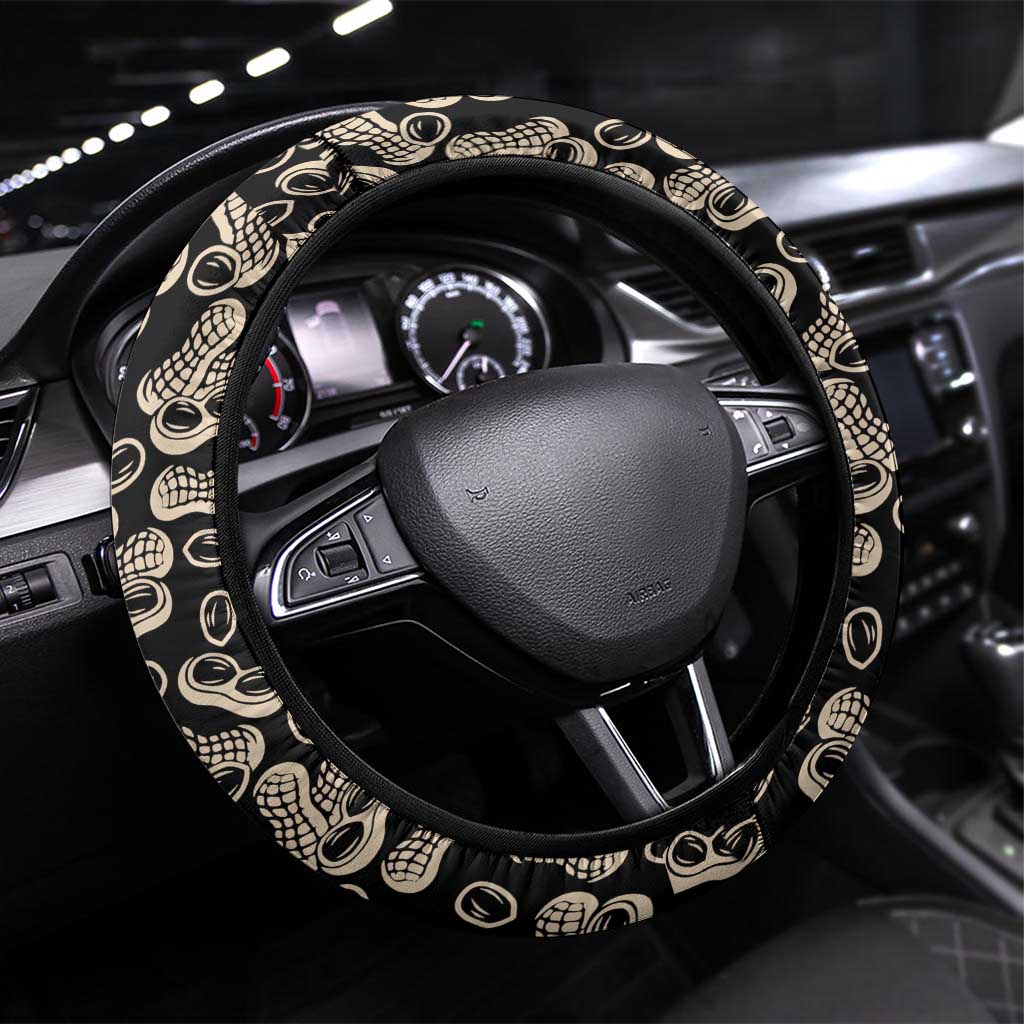 George Washington Carver Steering Wheel Cover Peanut From Soil Comes Knowledge Quote and Agricultural Roots - African Pride
