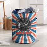 George Washington Carver Laundry Basket with Science Teaching Scene, Education Is the Key Quote - African Pride