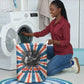 George Washington Carver Laundry Basket with Science Teaching Scene, Education Is the Key Quote - African Pride