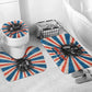 George Washington Carver Bathroom Set with Science Teaching Scene, Education Is the Key Quote - African Pride