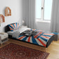 George Washington Carver Bedding Set with Science Teaching Scene, Education Is the Key Quote - African Pride