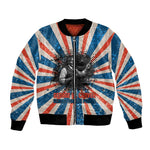 George Washington Carver Bomber Jacket with Science Teaching Scene, Education Is the Key Quote - African Pride