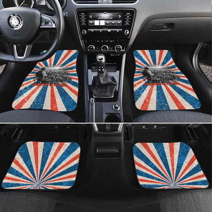 George Washington Carver Car Mats with Science Teaching Scene, Education Is the Key Quote - African Pride