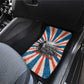 George Washington Carver Car Mats with Science Teaching Scene, Education Is the Key Quote - African Pride