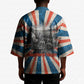 George Washington Carver Kimono with Science Teaching Scene, Education Is the Key Quote - African Pride