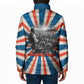 George Washington Carver Padded Jacket with Science Teaching Scene, Education Is the Key Quote - African Pride