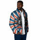 George Washington Carver Padded Jacket with Science Teaching Scene, Education Is the Key Quote - African Pride