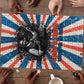 George Washington Carver Puzzle with Science Teaching Scene, Education Is the Key Quote - African Pride