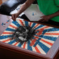 George Washington Carver Puzzle with Science Teaching Scene, Education Is the Key Quote - African Pride