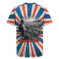 George Washington Carver Rugby Jersey with Science Teaching Scene, Education Is the Key Quote - African Pride