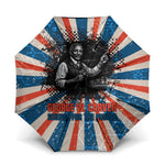 George Washington Carver Umbrella with Science Teaching Scene, Education Is the Key Quote - African Pride