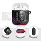 George Washington Carver AirPods Case with Tree Portrait Illustration, Nature Is the Greatest Teacher Quote - African Pride