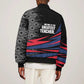 George Washington Carver Bomber Jacket with Tree Portrait Illustration, Nature Is the Greatest Teacher Quote - African Pride