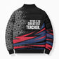 George Washington Carver Bomber Puffer Jacket with Tree Portrait Illustration, Nature Is the Greatest Teacher Quote - African Pride