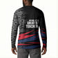 George Washington Carver Button Sweatshirt with Tree Portrait Illustration, Nature Is the Greatest Teacher Quote