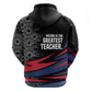 George Washington Carver Hoodie with Tree Portrait Illustration, Nature Is the Greatest Teacher Quote - African Pride