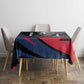 George Washington Carver Tablecloth with Tree Portrait Illustration, Nature Is the Greatest Teacher Quote - African Pride