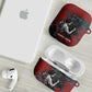Katherine Johnson AirPods Case with Chalkboard Math Scene, Verify the Numbers Quote and Space Orbit - African Pride