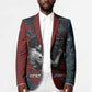 Katherine Johnson Blazer with Chalkboard Math Scene, Verify the Numbers Quote and Space Orbit - African Pride
