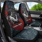 Katherine Johnson Car Seat Cover with Chalkboard Math Scene, Verify the Numbers Quote and Space Orbit - African Pride