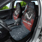Katherine Johnson Car Seat Cover with Chalkboard Math Scene, Verify the Numbers Quote and Space Orbit - African Pride