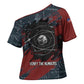 Katherine Johnson Cross Shoulder Shirt with Chalkboard Math Scene, Verify the Numbers Quote and Space Orbit - African Pride
