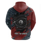 Katherine Johnson Hoodie with Chalkboard Math Scene, Verify the Numbers Quote and Space Orbit - African Pride