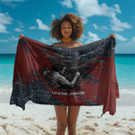 Katherine Johnson Sarong with Chalkboard Math Scene, Verify the Numbers Quote and Space Orbit - African Pride
