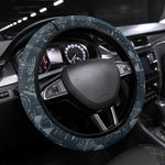 Katherine Johnson Steering Wheel Cover with Chalkboard Math Scene, Verify the Numbers Quote and Space Orbit - African Pride