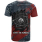 Katherine Johnson T shirt with Chalkboard Math Scene, Verify the Numbers Quote and Space Orbit - African Pride