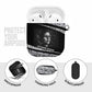 Katherine Johnson AirPods Case with Orbital Space Portrait, Historic NASA Launch Dates and Physics - African Pride