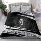 Katherine Johnson Bedding Set with Orbital Space Portrait, Historic NASA Launch Dates and Physics - African Pride