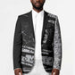 Katherine Johnson Blazer with Orbital Space Portrait, Historic NASA Launch Dates and Physics - African Pride