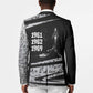 Katherine Johnson Blazer with Orbital Space Portrait, Historic NASA Launch Dates and Physics - African Pride