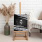 Katherine Johnson Canvas Wall Art with Orbital Space Portrait, Historic NASA Launch Dates and Physics - African Pride
