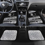 Katherine Johnson Car Mats with Orbital Space Portrait, Historic NASA Launch Dates and Physics - African Pride