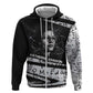 Katherine Johnson Hoodie with Orbital Space Portrait, Historic NASA Launch Dates and Physics - African Pride