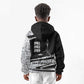 Katherine Johnson Kid Hoodie with Orbital Space Portrait, Historic NASA Launch Dates and Physics - African Pride