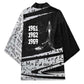 Katherine Johnson Kimono with Orbital Space Portrait, Historic NASA Launch Dates and Physics - African Pride