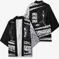 Katherine Johnson Kimono with Orbital Space Portrait, Historic NASA Launch Dates and Physics - African Pride