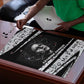 Katherine Johnson Puzzle with Orbital Space Portrait, Historic NASA Launch Dates and Physics - African Pride