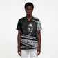 Katherine Johnson Scrub Top with Orbital Space Portrait, Historic NASA Launch Dates and Physics - African Pride