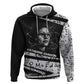 Katherine Johnson Zip Hoodie with Orbital Space Portrait, Historic NASA Launch Dates and Physics - African Pride