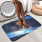 Katherine Johnson Bathroom Set with Galaxy Background, Hidden No More Quote and Rocket Brain Equation - African Pride