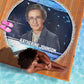Katherine Johnson Beach Blanket with Galaxy Background, Hidden No More Quote and Rocket Brain Equation - African Pride